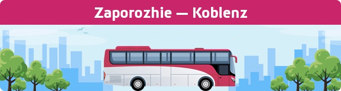 Bus Ticket Zaporozhie — Koblenz buchen